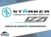 Auteco STARKER IZZI Manual De Garantía Y Mantenimiento