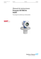 Endress+Hauser HART Prosonic M FMU44 Manual De Instrucciones