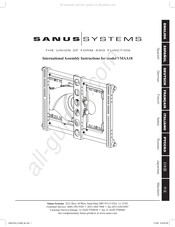 Sanus Systems VMAA18 Instrucciones De Montaje