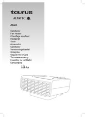 Taurus Alpatec JAVA Manual De Instrucciones