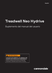 Cannondale Treadwell Neo Hydrive Manual Del Usuario