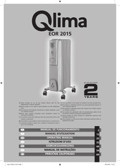 Qlima EOR 2015 Manual De Funcionamiento