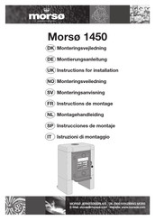 Morsø 1450 Instrucciones De Montaje