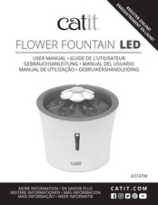 Catit FLOWER FOUNTAIN LED Manual Del Usuario