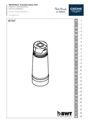 Grohe Blue 40 547 Manual De Instrucciones
