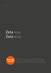 Kemppi Zeta W200 Manual De Instrucciones