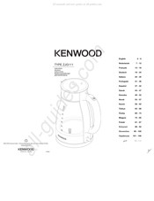 Kenwood ZJG111 Manual De Instrucciones