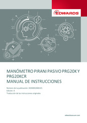 Edwards PRG20K Manual De Instrucciones