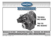 Twin Disc TECHNODRIVE MG 5055A Uso Y Manutención