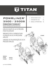 Titan POWRLINER 3500 Instrucciones De Uso