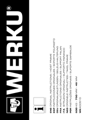 WERKU WK400510 Instrucciones Originales