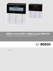 Bosch AMAX panel 4000 EN Guia Del Usuario
