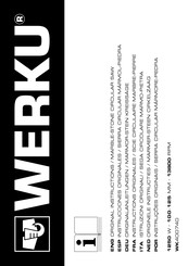 WERKU WK400740 Instrucciones Originales