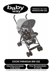 Baby way BW-102 Manual De Uso