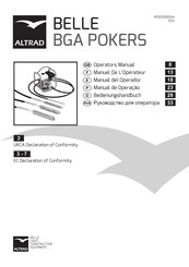 Altrad BGA 55 Manual Del Operador