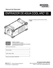 Lincoln Electric COOL ARC 55 Manual Del Operador