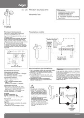 Hager TG050 Instrucciones De Uso