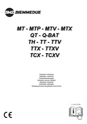 BIEMMEDUE TTXV 40 Manual De Instrucciones