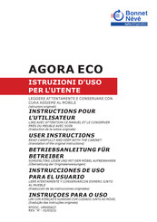 Bonnet Neve Agora ECO Manual De Instrucciones