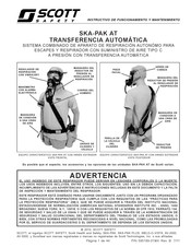 Scott Safety SKA-PAK AT Instructivo De Funcionamiento Y Mantenimiento