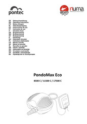 Pontec PondoMax Eco 8500 C Manual De Instrucciones