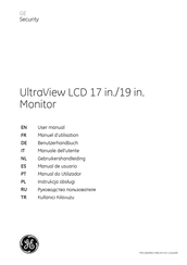 GE UltraView LCD 19 in Manual De Usuario