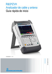 Rohde & Schwarz ZVH-K1 1309.6823.02 Guía Rápida De Inicio