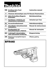 Makita BFR440 Manual De Instrucciones