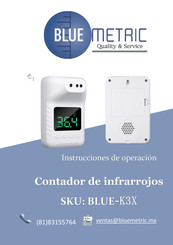 Bluemetric BLUE-K3X Instrucciones De Operación