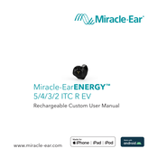 Miracle-Ear ENERGY 3 ITC R EV Manual Del Usuario