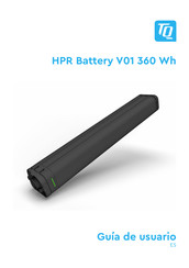 TQ HPR Battery V01 360 Wh Guía De Usuario