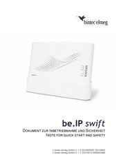 bintec elmeg be.IP swift Manual De Instrucciones