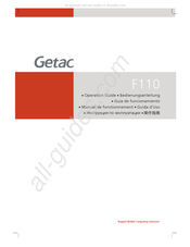 Getac F110 Guia De Funcionamiento