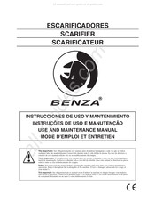 benza ER-73 Instrucciones De Uso Y Mantenimiento