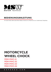 MSW Motor Technics MSW-MWC-01 Manual De Instrucciones
