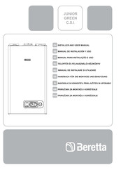 Beretta Junior Green C.S.I. Manual De Instalacion Y Uso