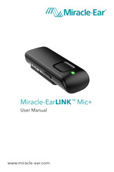 Miracle-Ear LINK Mic+ Manual Del Usuario