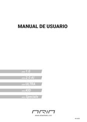 Aria Speciale Manual De Usuario