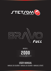 StetSom Bravo Full 2000 Serie Manual De Usuario