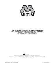 Mi-T-M Corporation AGW-SM14-30M Manual Del Operador