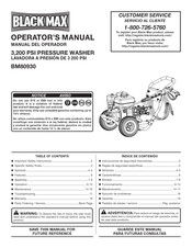 Black Max BM80930 Manual Del Operador