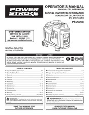 Power Stroke PSi2000B Manual Del Operador