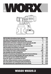 Worx WX020.X Manual Original