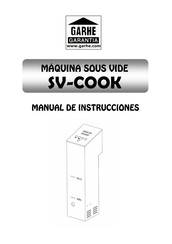 GARHE SV-COOK Manual De Instrucciones