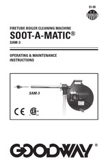 Goodway SOOT-A-MATIC SAM-3 Instrucciones De Operacion Y Mantenimiento