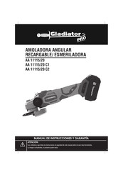 Gladiator PRO AA 11115/20 C2 Manual De Instrucciones