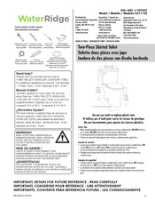 WaterRidge C211122 Manual De Instrucciones