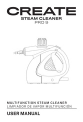 Create Steam Cleaner PRO 9 Manual Del Usuario