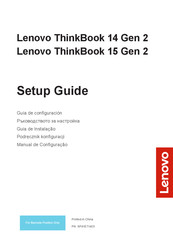 Lenovo ThinkBook 14 Gen 4 Guía De Configuración