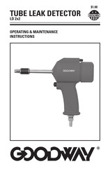 Goodway LD 2x2 Instrucciones De Operacion Y Mantenimiento